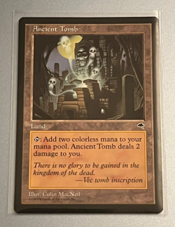 MTG Ancient Tomb - Tempest - Image 1