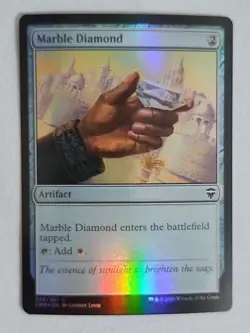 Marble Diamond #323 Commander Legends Foil Magic the Gathering - Image 1