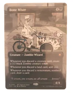 MTG Borderless Bone Miser Special Guest Aetherdrift Magic the Gathering - Image 2