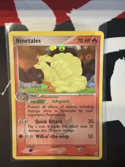 Ninetails EX Hidden Legends Reverse Holo 22/101 2004 Pokemon - Image 1