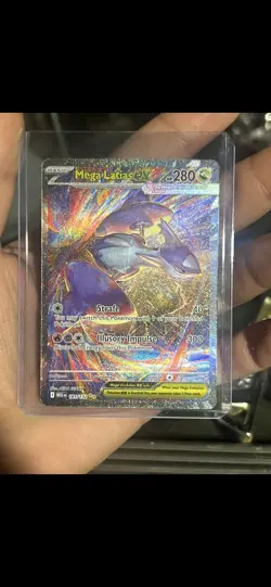 Mega Latias EX 181/132 SIR - Mega Evolution- NM/M Pokemon TCG Fast Shipping - Image 1