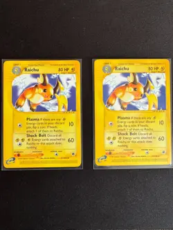 Pokemon TCG Raichu 61/165 Non-Holo e-Series Expedition Base Set 2002 NM - Image 5