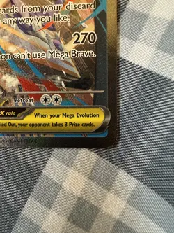 Pokemon TCG: Mega Lucario Ex 179/132 - Mega Evolutions - SIR - Image 4