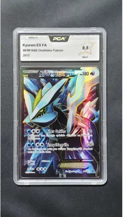 Carte Pokemon Kyurem Ex Full-Art 96/99 - N&B Destinees Futures - FR - PCA 9,5 - Image 1