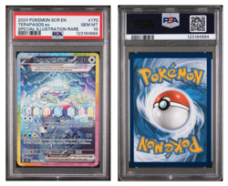 Pokemon PSA 10 Terapagos 170/142 ex Special Illustration Rare Stellar Crown SIR - Image 1