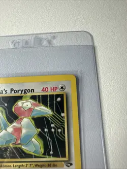 Sabrina’s Porygon 1st Edition Gym Challenge 98/132 WOTC Vintage Pokemon - Image 4