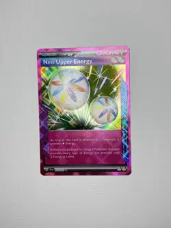Pokemon TCG Neo Upper Energy 162/162 Temporal Forces Near Mint Or Better - Image 1