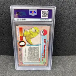 2000 Topps Chrome Pokemon HOLO #27 SANDSHREW PSA 9 - Image 2