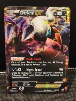Darkrai EX - 88/113 - Pokemon B&W Legendary Treasures Ultra Rare NM - Image 1