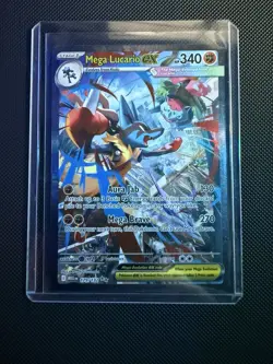 Pokemon Mega Evolutions Mega Lucario Ex SIR 179/132 NM/M Pack Fresh - Image 1
