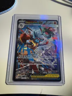 Pokemon Mega Evolutions Mega Lucario Ex SIR 179/132 NM/M Pack Fresh - Image 2