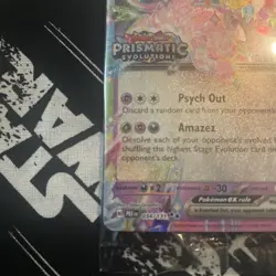 Espeon ex 034/131 Stamped Prismatic Evolutions Pokemon Surprise Box Promo Sealed - Image 4