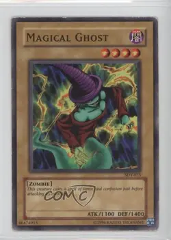 Magical Ghost Unlimited YuGiOh Starter Deck Yugi #SDY-025 2002 READ - Image 1