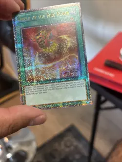 Circle of the Fire Kings RA04-EN195 Quarter Century Secret Rare NM Yugioh - Image 2