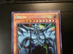YUGIOH OBELISK THE TORMENTOR KICO-EN064 1ST ED PHAROAH'S SECRET RARE M/NM NEW - Image 3