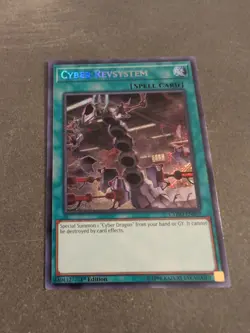 Yugioh Cyber Revsystem CYHO-EN059 Secret Rare 1st Ed NM - Image 1