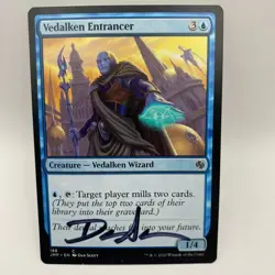 Dan Scott Signed MTG: Vedalken Entrancer Artist Proof - Image 1