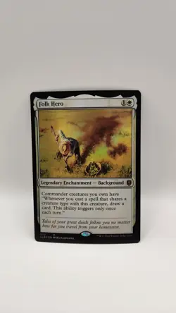 Folk Hero Commander Legends: Battle for Baldur's Gate Foil - Image 1