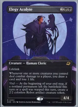 Elegy Acolyte (Borderless) R Edge of Eternities 293 NM - Image 1