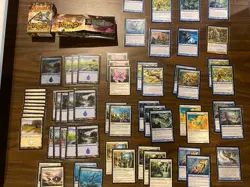 Magic the Gathering MTG Lorwyn Merrow Riverways Theme Deck - Complete NM w/ Foil - Image 1