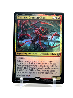 Carnage, Crimson Chaos - FOIL - Marvel's Spider-Man (SPM) - #0125 - MTG - Image 1
