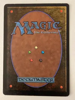 Magic the Gathering MTG Arabian Nights Hasran Ogress Dark Damaged (Beta Bob) - Image 2