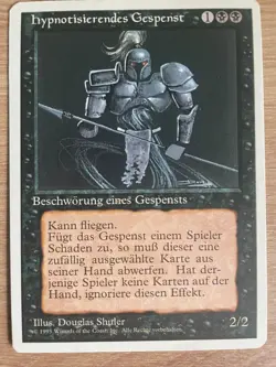 Hypnotisierendes Gespenst Magic Karte MtG 4th Edition Hypnotic Specter - Image 1