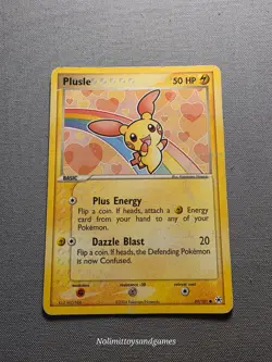 Pokemon Hidden Legends Plusle #69/101 Common Free Shipping - Image 1