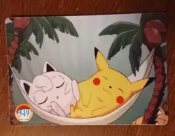 Charmander #345 Pokemon Pocket Monsters Vending Prism Holo Vintage Sticker - Image 3