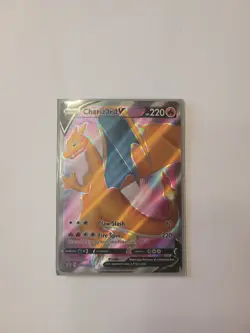 Pokemon TCG Charizard V Sword & Shield Swsh050 Holo Promo - Image 1