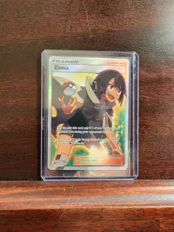 Pokemon TCG Zinnia Near Mint Dragon Majesty 70/70 Holo Ultra Rare Hyper Texture - Image 1