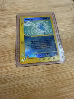 TCG Reverse Holo Remoraid Aquapolis 2003 Pokemon TCG Card #105/147 NM - Image 2