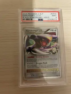Pokemon TCG Garchomp LV.X DP46 PSA 9 Black Star Promo - Image 1