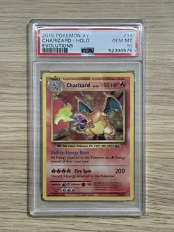 2016 Pokemon Xy Evolutions Charizard #11 Evolutions PSA 10 Holo Gem Mint - Image 1