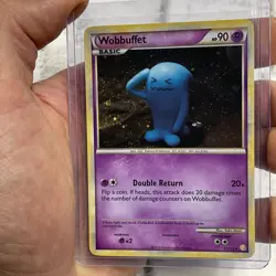 Wobbuffet Holo 13/123 HeartGold SoulSilver Base Set Pokemon Card LP/NM 2010 TCG - Image 2
