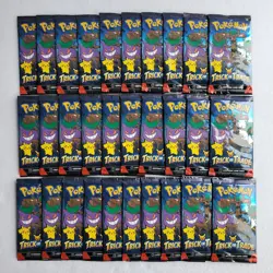 Pokemon TCG new HALLOWEEN Bundle BOOster Trick or Trade 30 PACKS Trevenant 2024 - Image 1