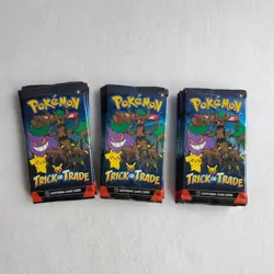 Pokemon TCG new HALLOWEEN Bundle BOOster Trick or Trade 30 PACKS Trevenant 2024 - Image 3