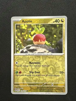 Pokemon Surging Sparks - Applin - 138/191 - Reverse Holo - M/NM - Image 2