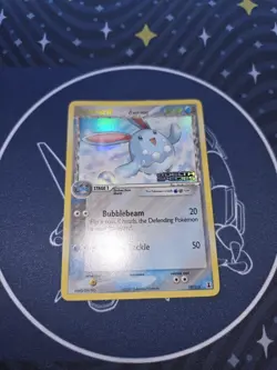 Pokemon TCG Azumarill EX Delta Species 19/113 Stamped Reverse Holo Rare - Image 1