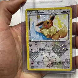 Pokemon Eevee RC14/RC25 Legendary Treasures: Radiant Collection - LP/NM Pokemon - Image 1