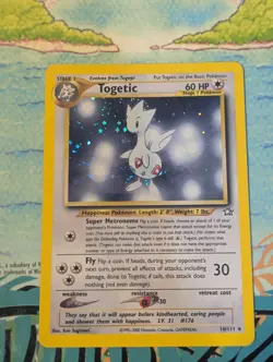 Togetic 16/111 - Neo Genesis - WOTC Pokemon TCG - Vintage Rare Holo - NM+ - Image 1