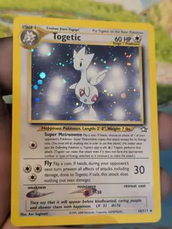Togetic 16/111 - Neo Genesis - WOTC Pokemon TCG - Vintage Rare Holo - NM+ - Image 3