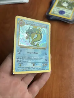 Pokemon Gyarados TCG Base Set Holo Shadowless Rare Card 6/102 - Image 4