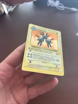 OC Magneton Shadowless Holo Base Set 9/102 Pokemon TCG **OC ERROR** - Image 4