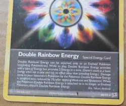 Double Rainbow Energy 88/95 Rare Non-Holo Team Magma vs Team Aqua Pokemon MP - Image 3