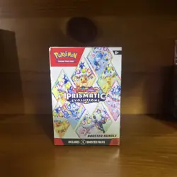 Pokemon Scarlet Violet Prismatic Evolutions Booster Bundle (6 PACKS) - SEAL - Image 1