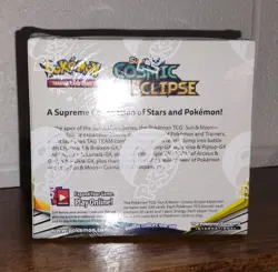 Pokemon Sun & Moon Cosmic Eclipse Booster Box SEALED - Image 2