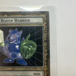 Yugioh! Dungeon Dice Monsters DDM Biber-(Beaver Warrior) PL Card - Image 3