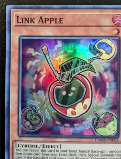 Link Apple DAMA-EN092 1st Edition Super Rare Dawn Of Majesty Yu-Gi-Oh! TCG - Image 2