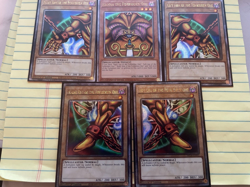 YUGIOH! Exodia The Forbidden One complete set Quarter Century Rare MP23 / MP24 - Image 1